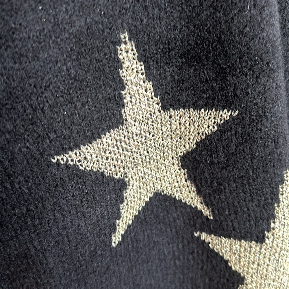 ALLSAINTS Star Wool & Alpaca-Blend Jumper sweater oversized XS fits to Small - Picture 7 of 9